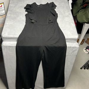 Black Formal Pant Jumpsuit